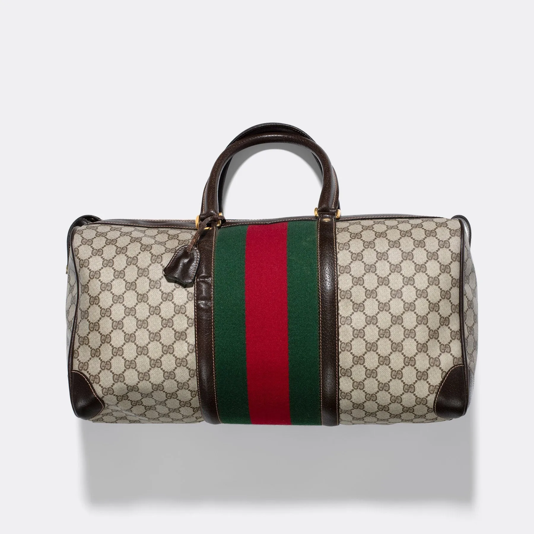 1970s Vintage Gucci Keepall Travel Bag