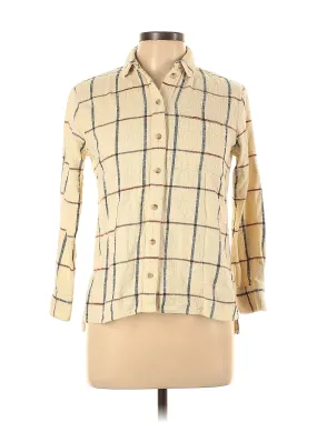 3/4 Sleeve Button-Down Shirt