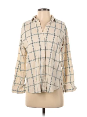 3/4 Sleeve Button-Down Shirt