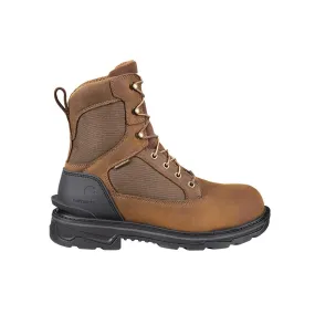 8" Ironwood Waterproof Alloy Toe Work Boot Brown