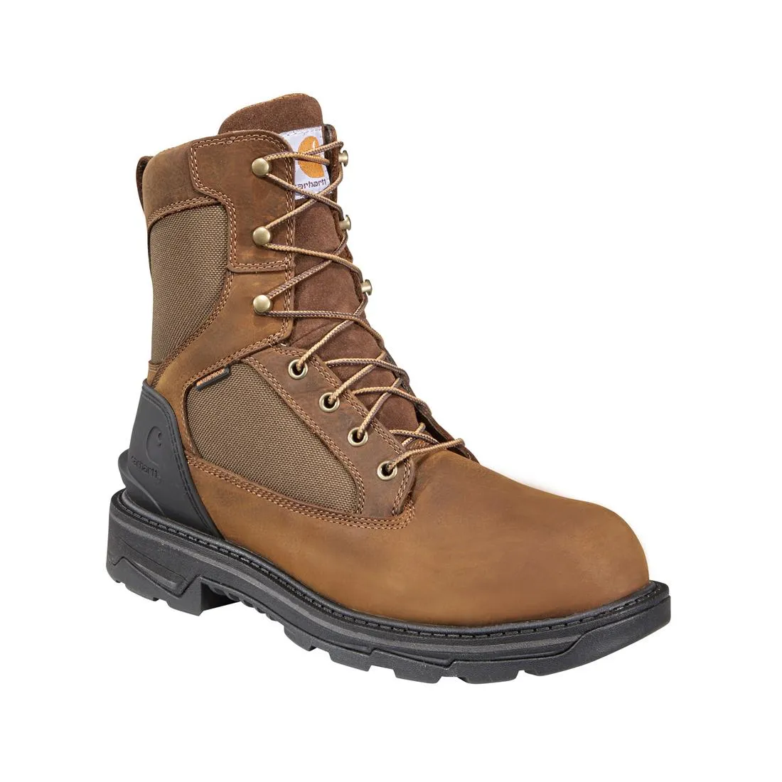 8" Ironwood Waterproof Alloy Toe Work Boot Brown