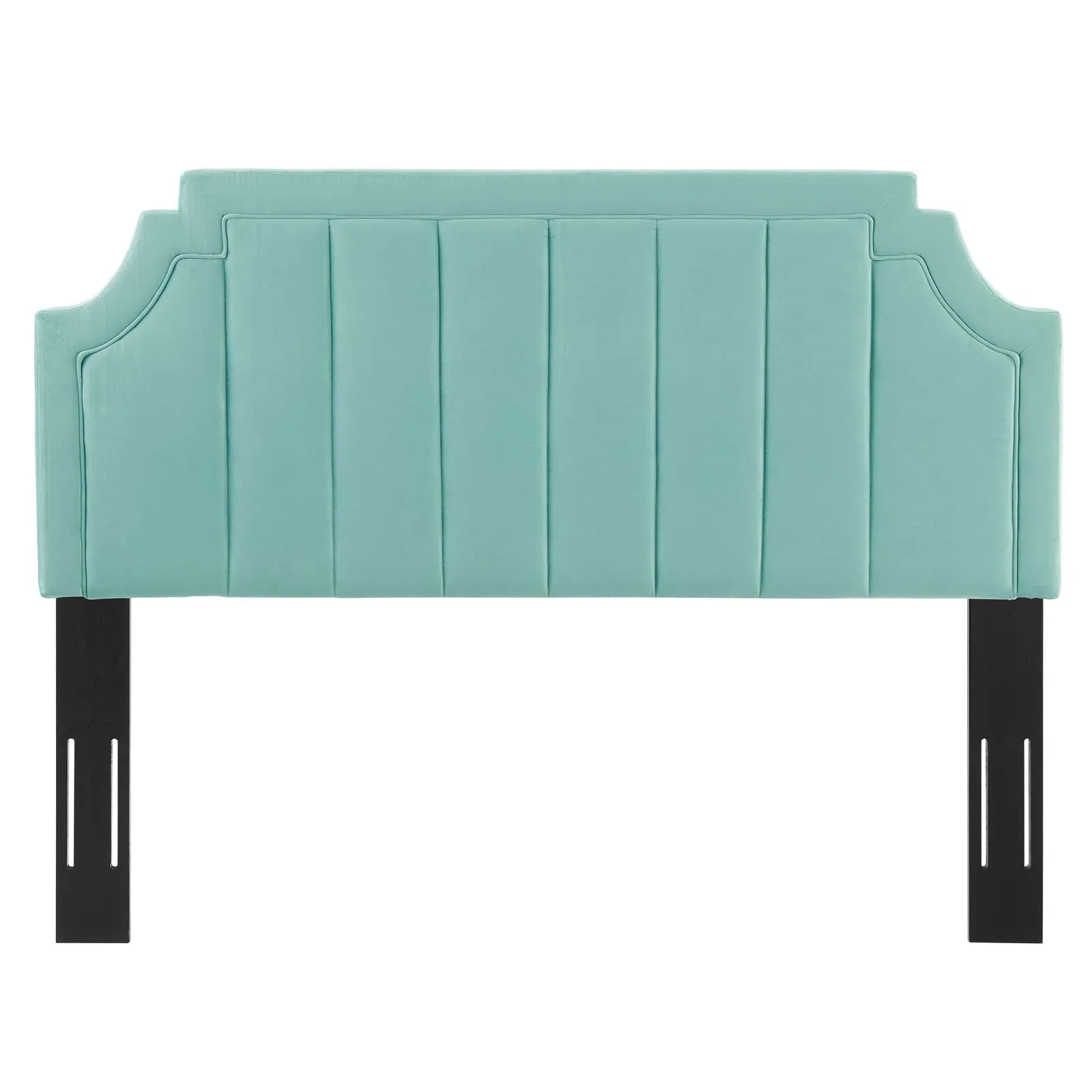 Alyona Channel Tufted Performance Velvet Headboard by Modway