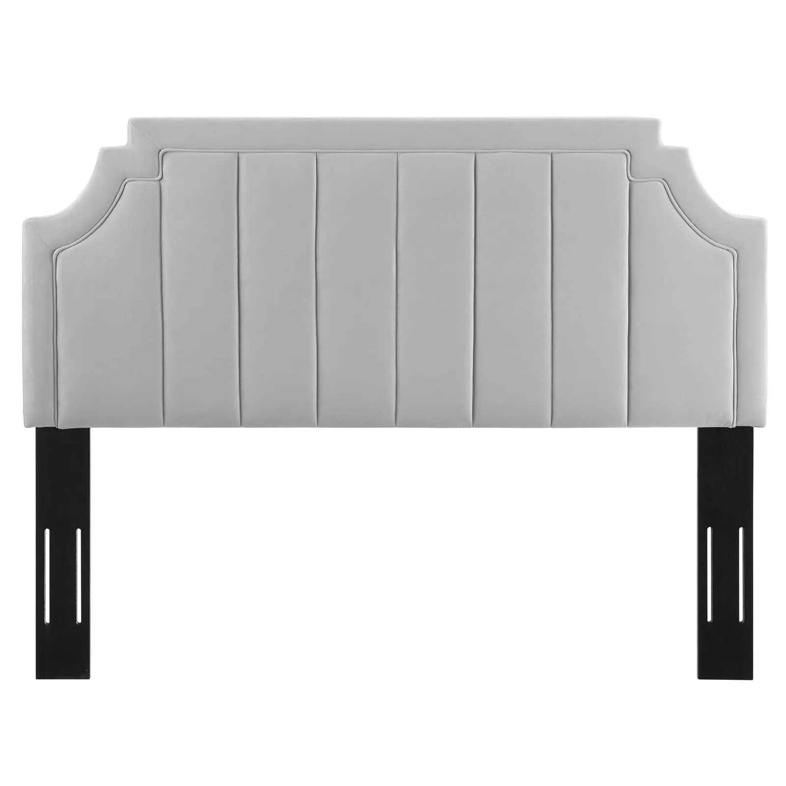 Alyona Channel Tufted Performance Velvet Headboard by Modway