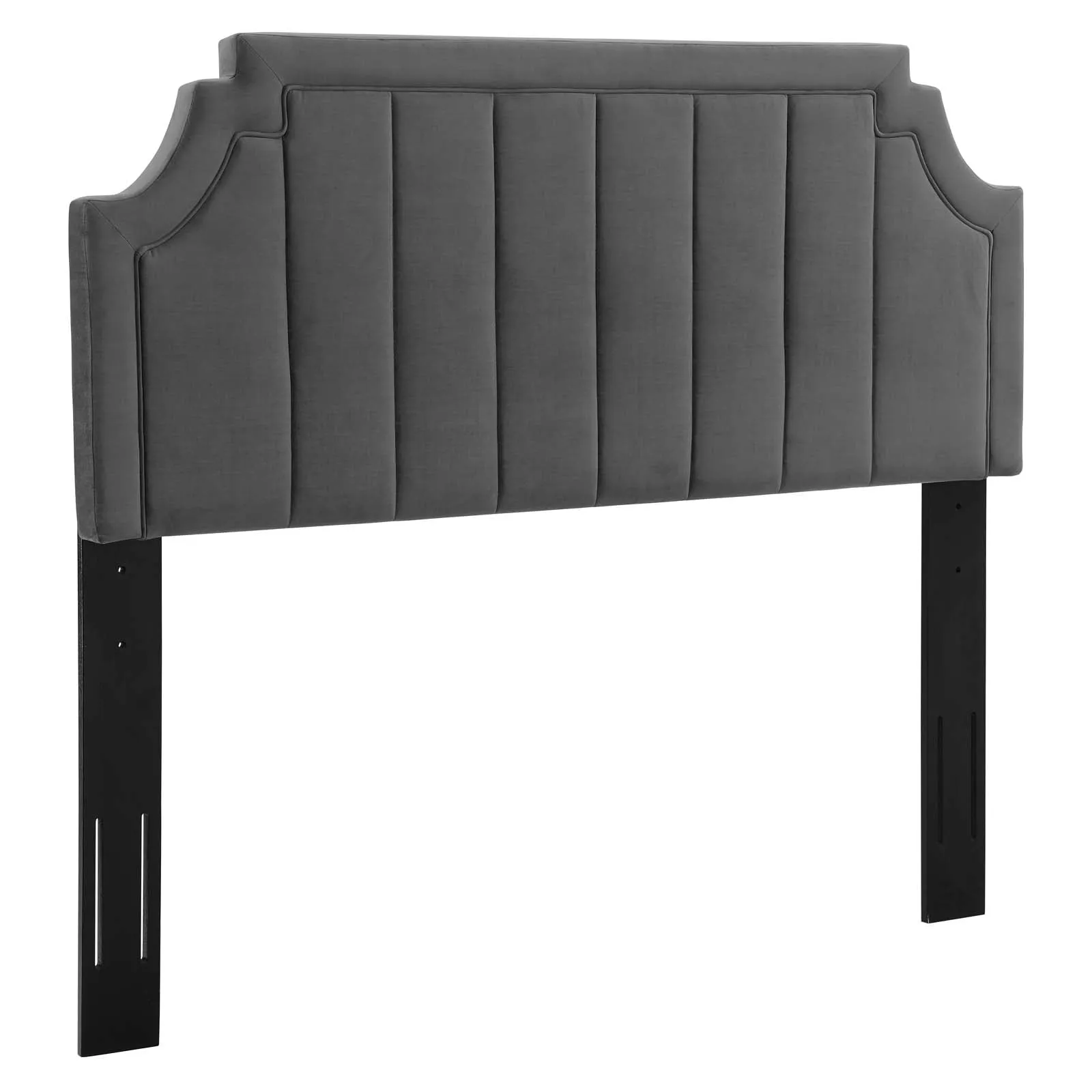 Alyona Channel Tufted Performance Velvet Headboard by Modway