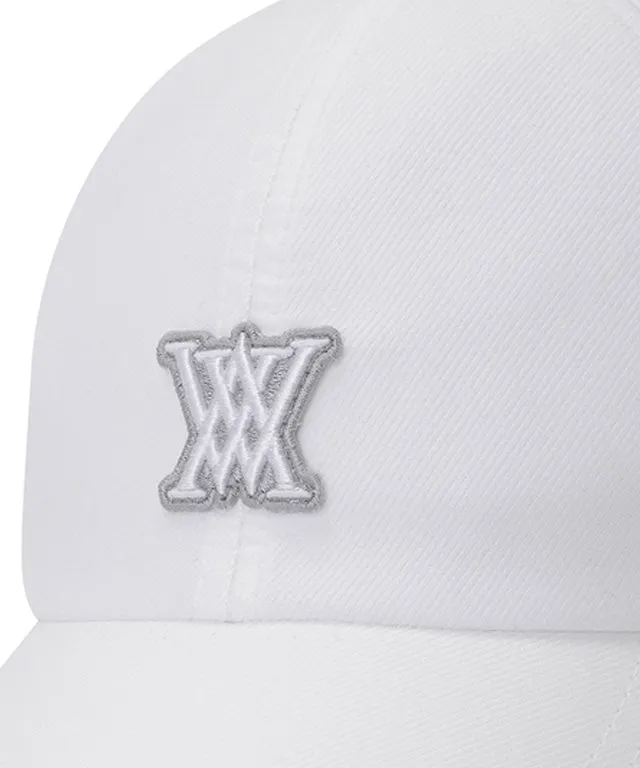 ANEW Point Logo Ball Cap - White