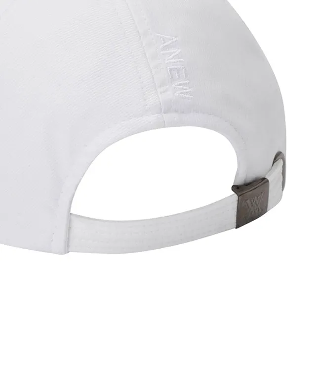 ANEW Point Logo Ball Cap - White