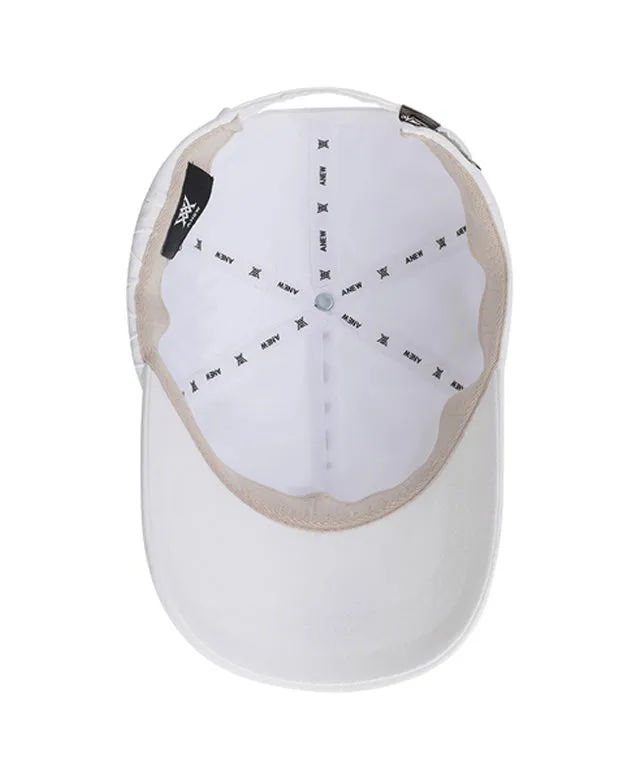 ANEW Point Logo Ball Cap - White