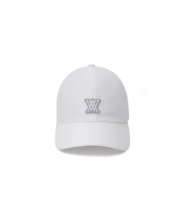 ANEW Point Logo Ball Cap - White