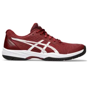 ASICS Men's Gel-Game 9 Tennis Shoe (Antique Red/White)