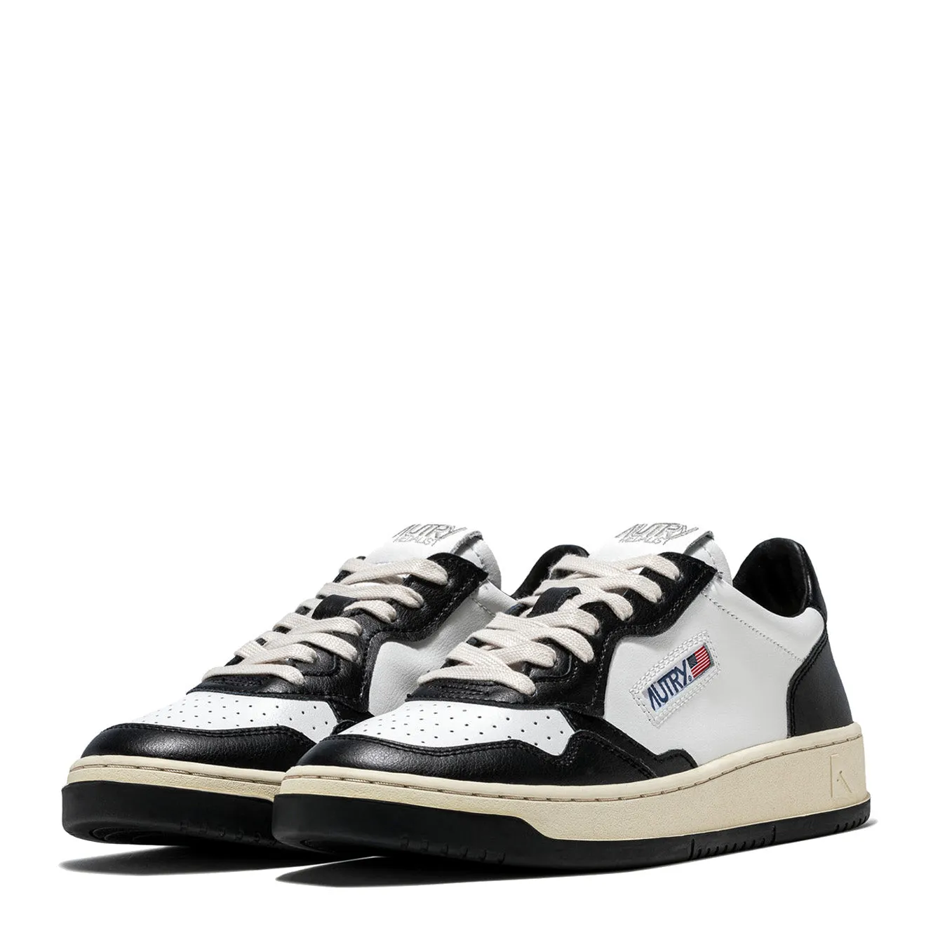 Autry Medalist Low Trainers Black / White