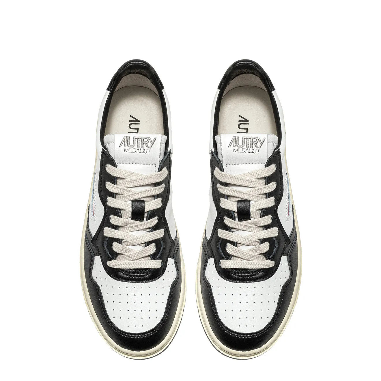 Autry Medalist Low Trainers Black / White