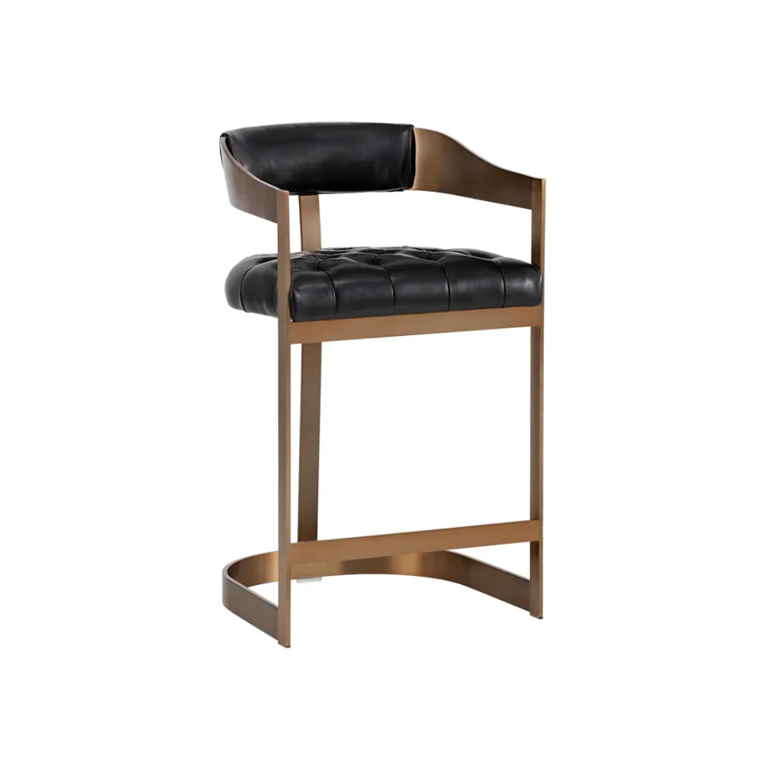 Beaumont Black Stool