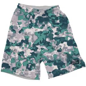 BLEACHED CORAL CAMO SHORTS