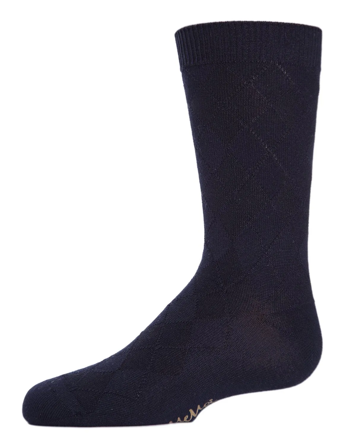 Boys' Awesome Argyle Crew Socks