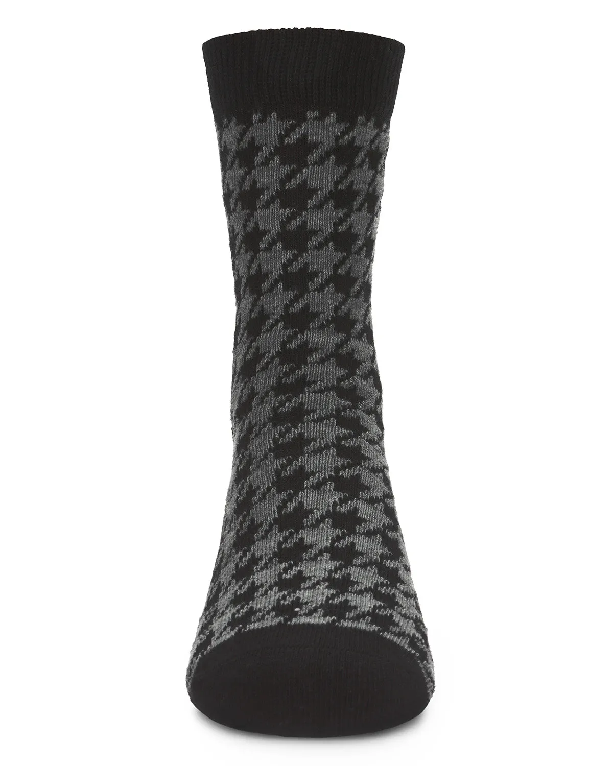 Boys' Houndstooth Crew Socks