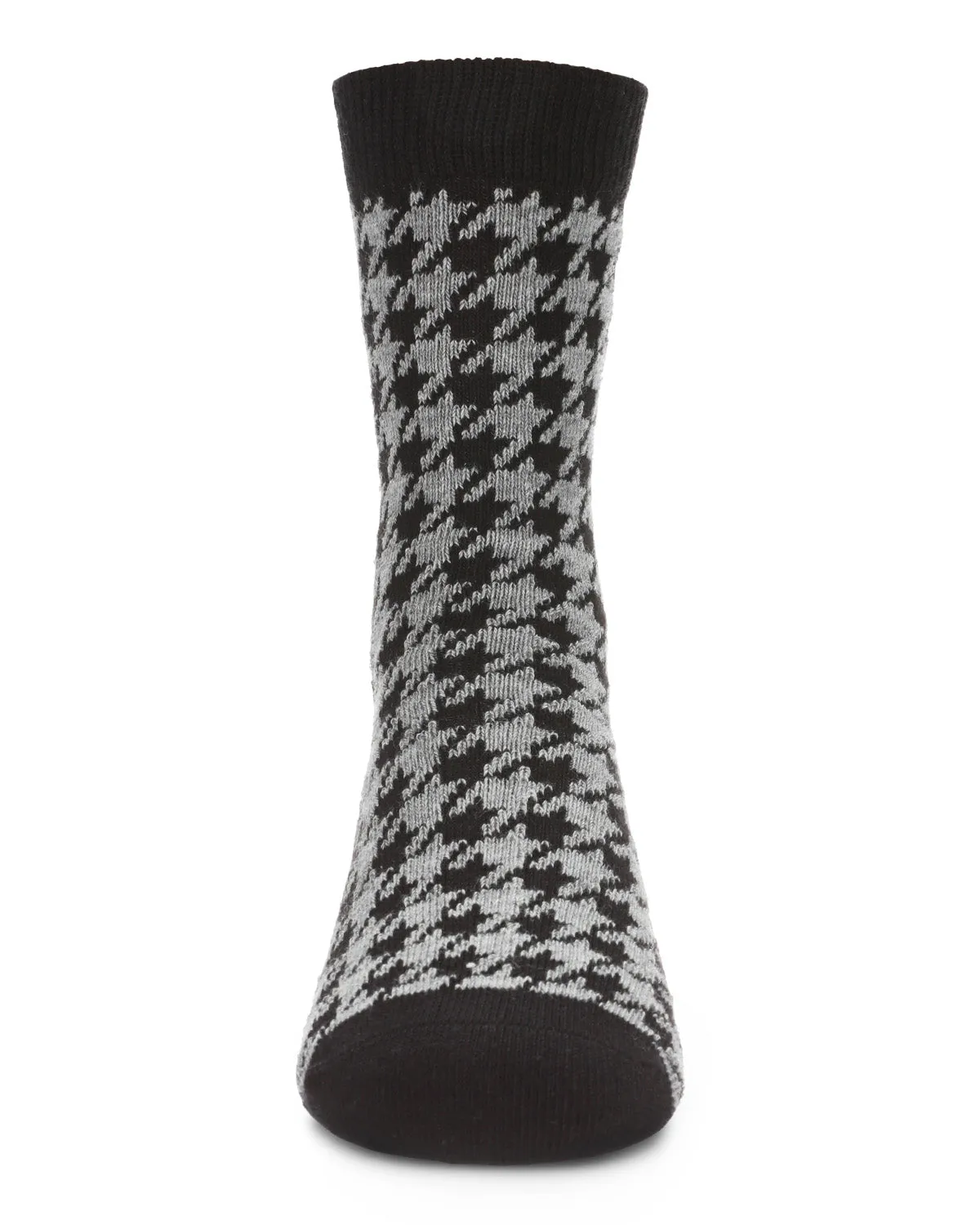 Boys' Houndstooth Crew Socks