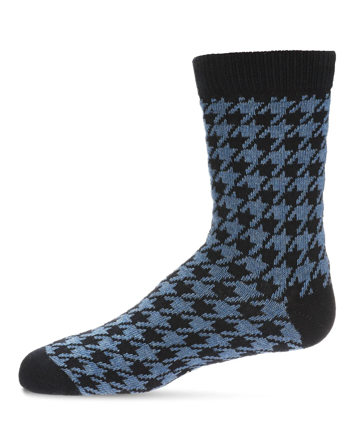 Boys' Houndstooth Crew Socks