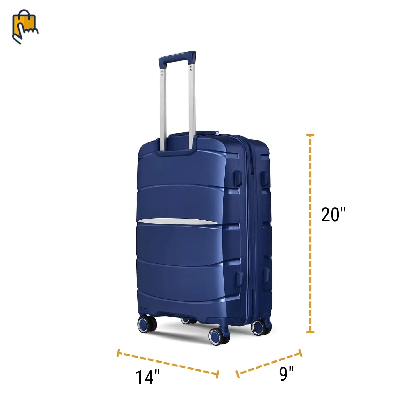 Carry On Luggage - 20 Travel Suitcase