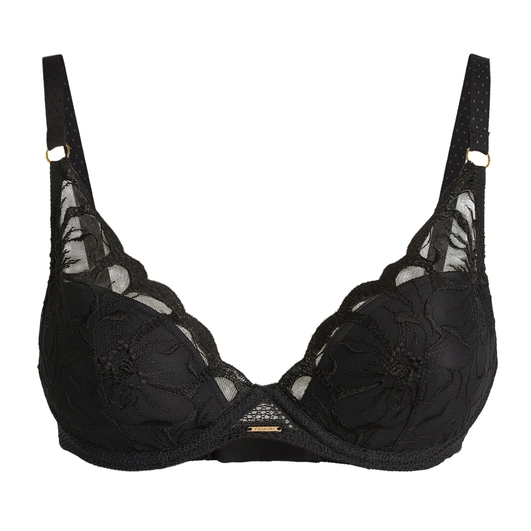 Chantelle Fleurs Plunge T-Shirt Bra