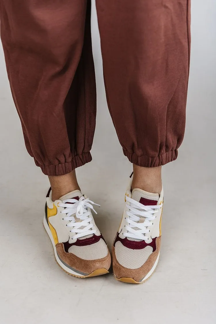 Cosmo Sneakers - Burgundy