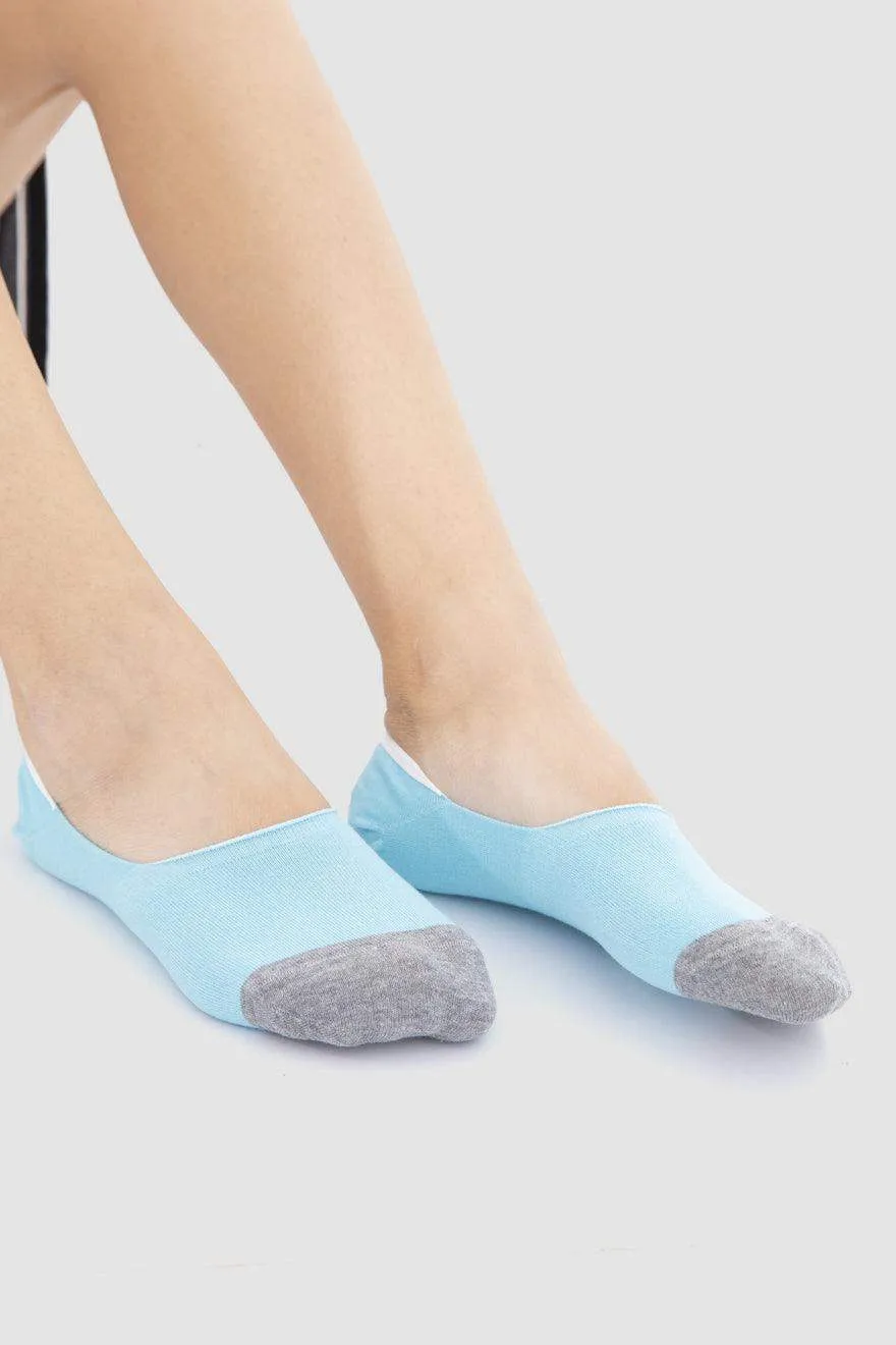 Cotton Invisible Socks - 3 Pairs