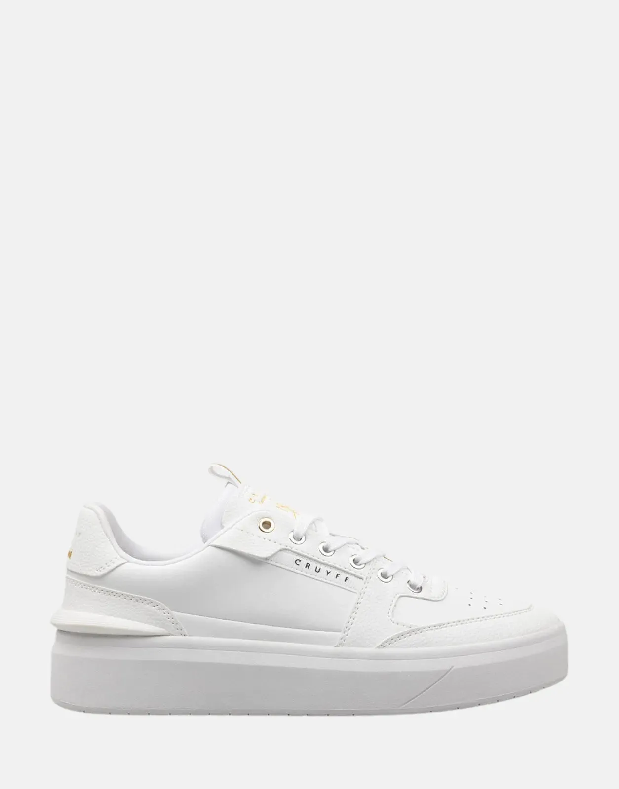 Cruyff Endorsed Tennis White Sneakers