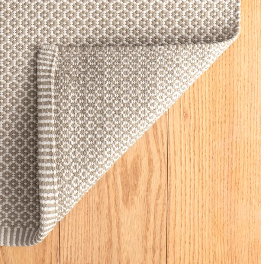 Dash & Albert Finn Khaki Handwoven Indoor/Outdoor Rug