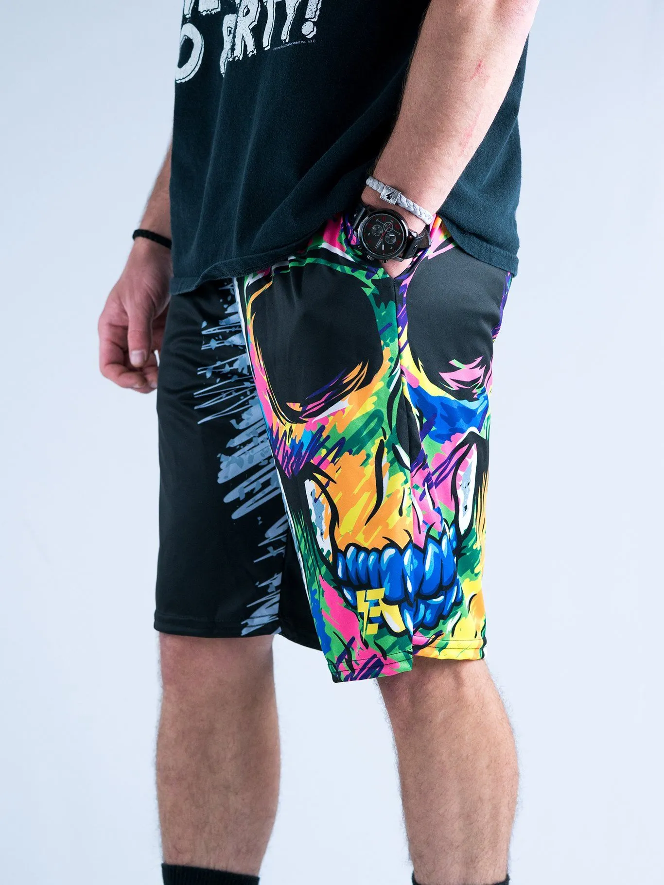 Death Scribble Shorts