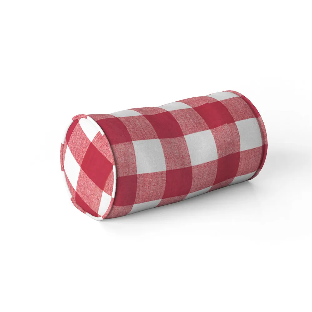 Decorative Pillows in Anderson Lipstick Red Buffalo Check Plaid