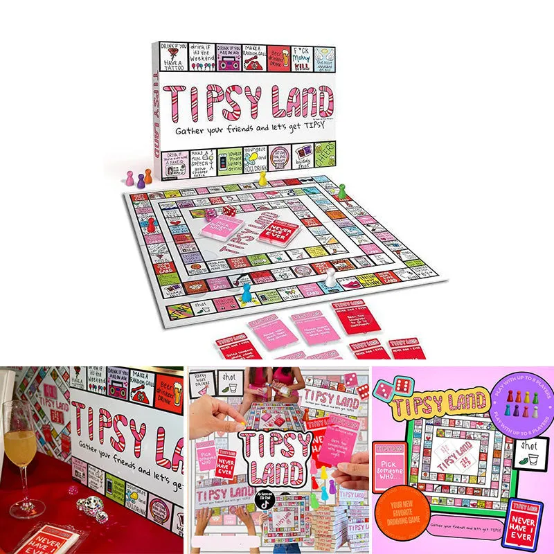 Early Christmas Sale 49% OFFParty Board Game - Fun Drinking Game for Friends