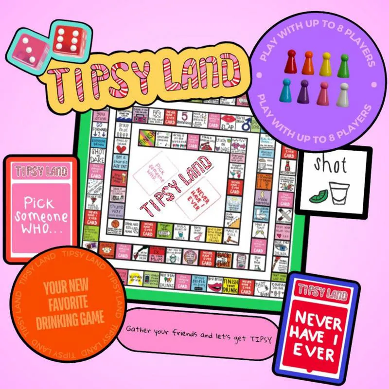 Early Christmas Sale 49% OFFParty Board Game - Fun Drinking Game for Friends