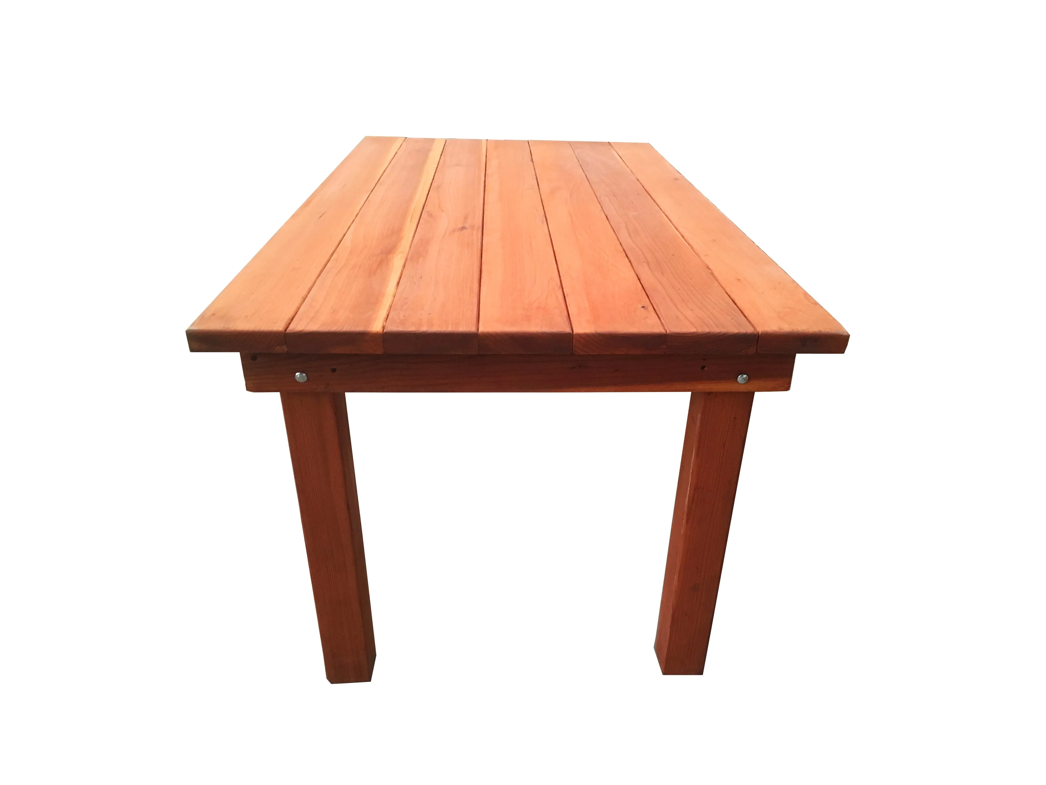 Farmhouse Redwood Dining Table