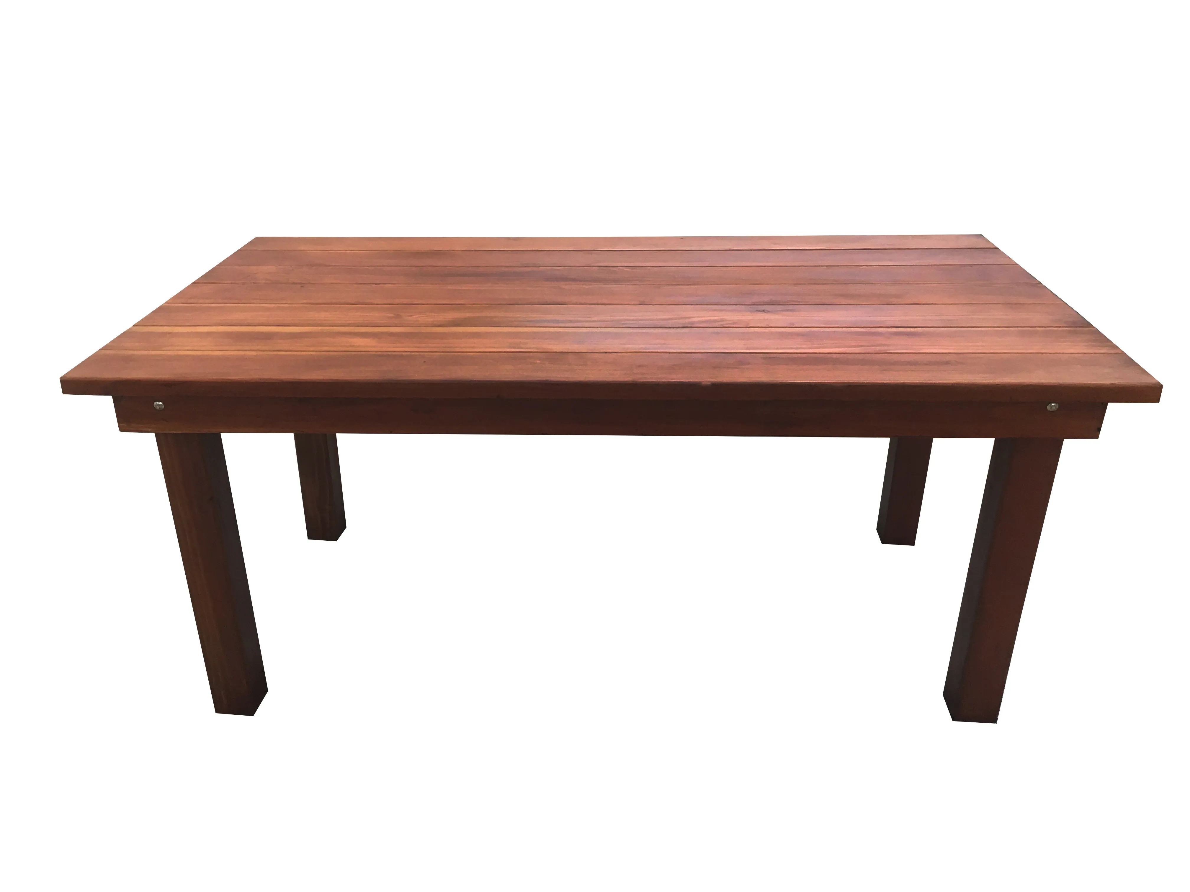 Farmhouse Redwood Dining Table