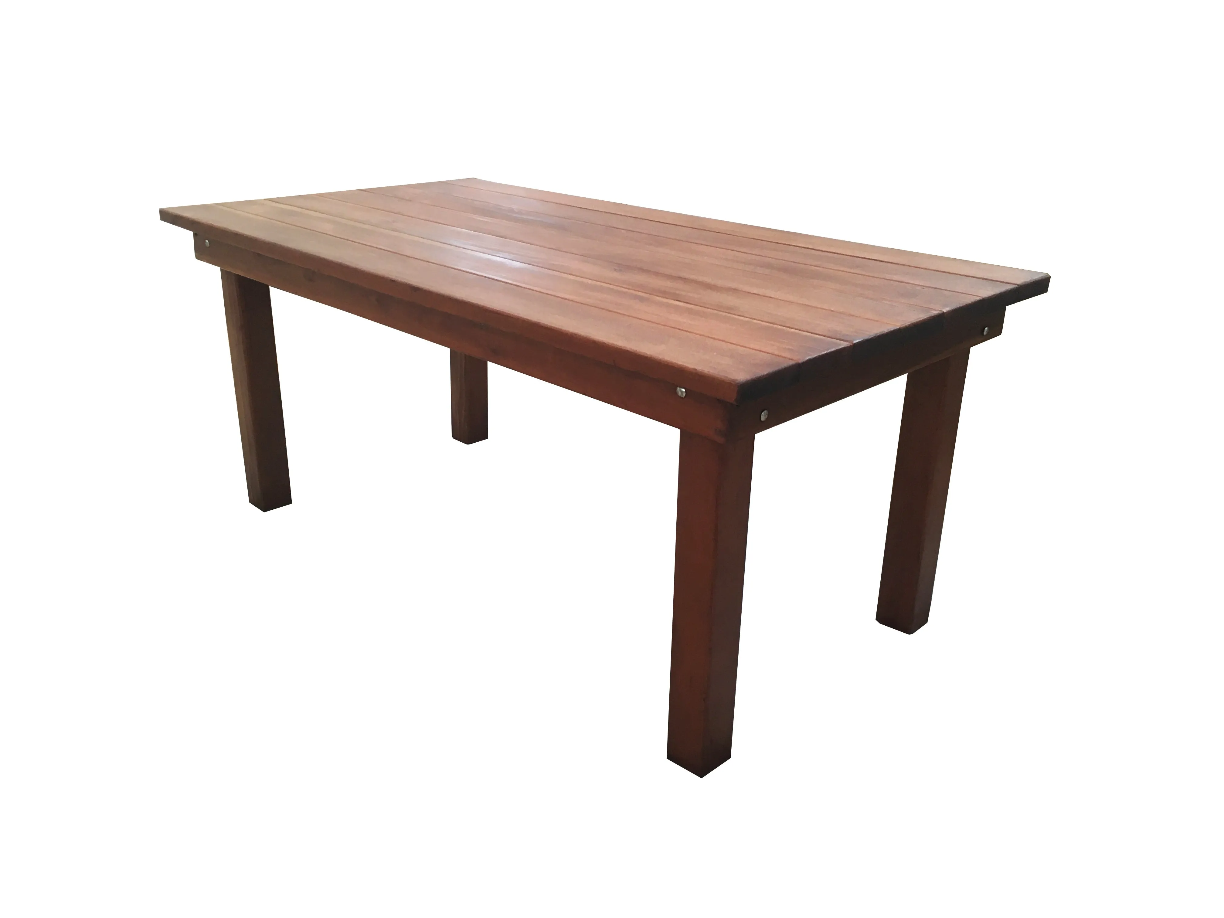 Farmhouse Redwood Dining Table