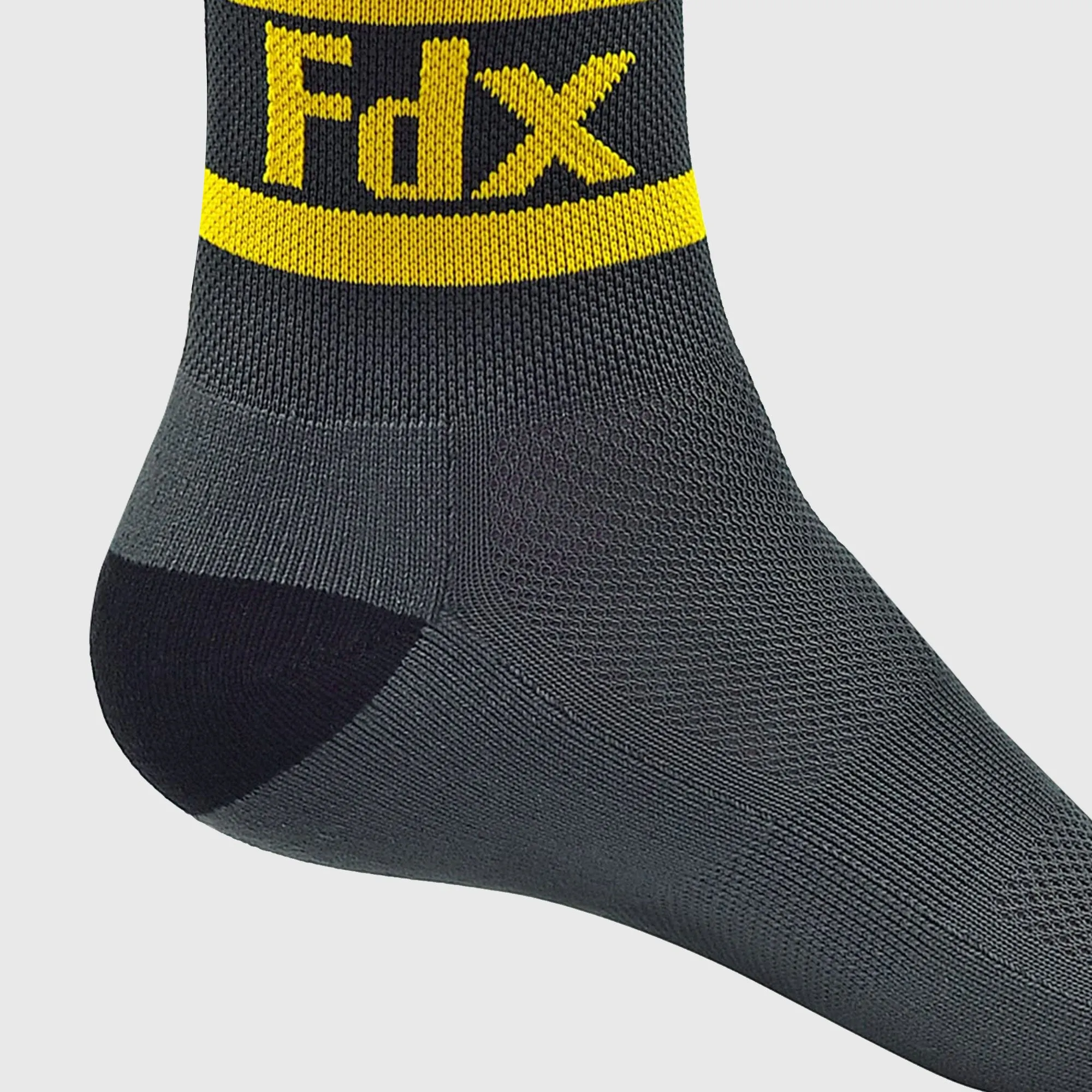 Fdx Grey Compression Socks for Cycling & Running