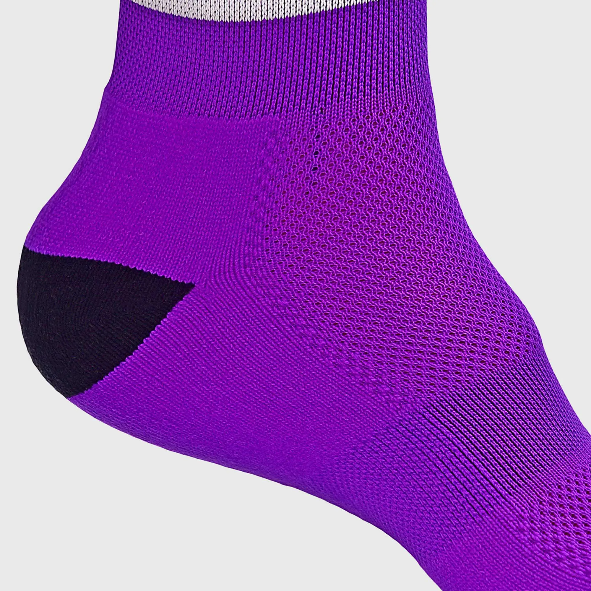 Fdx Purple Compression Socks for Cycling & Running