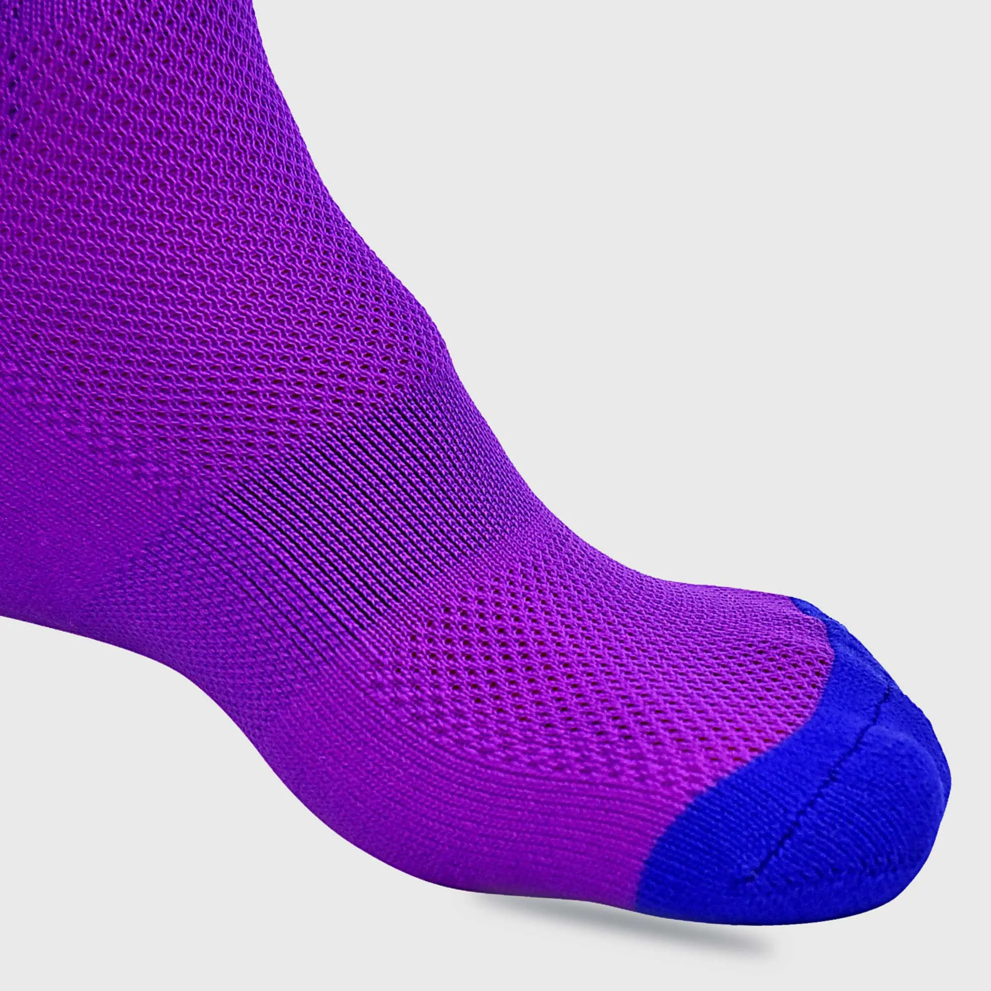 Fdx Purple Compression Socks for Cycling & Running