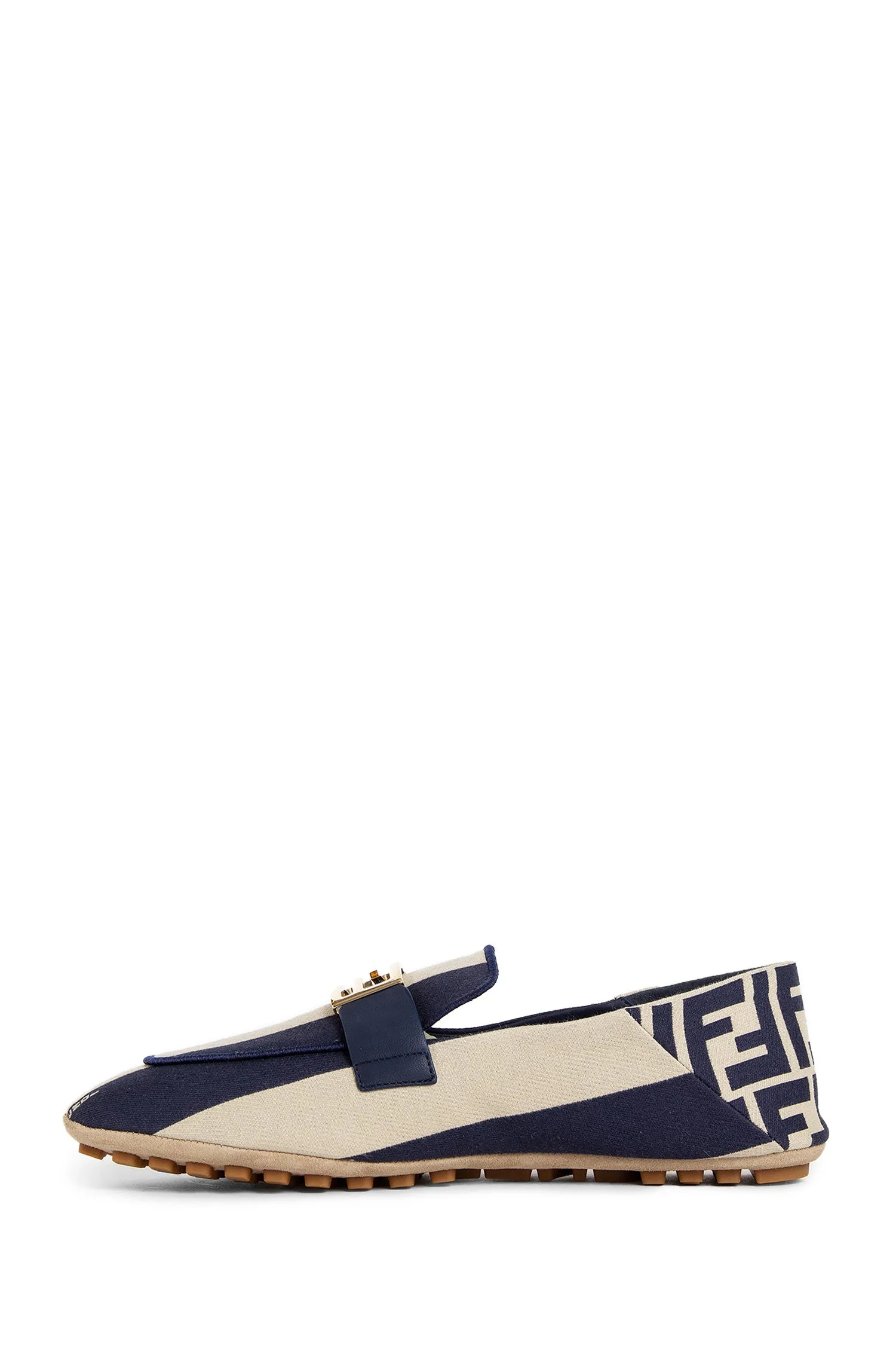 FENDI WOMAN BLUE FLATS