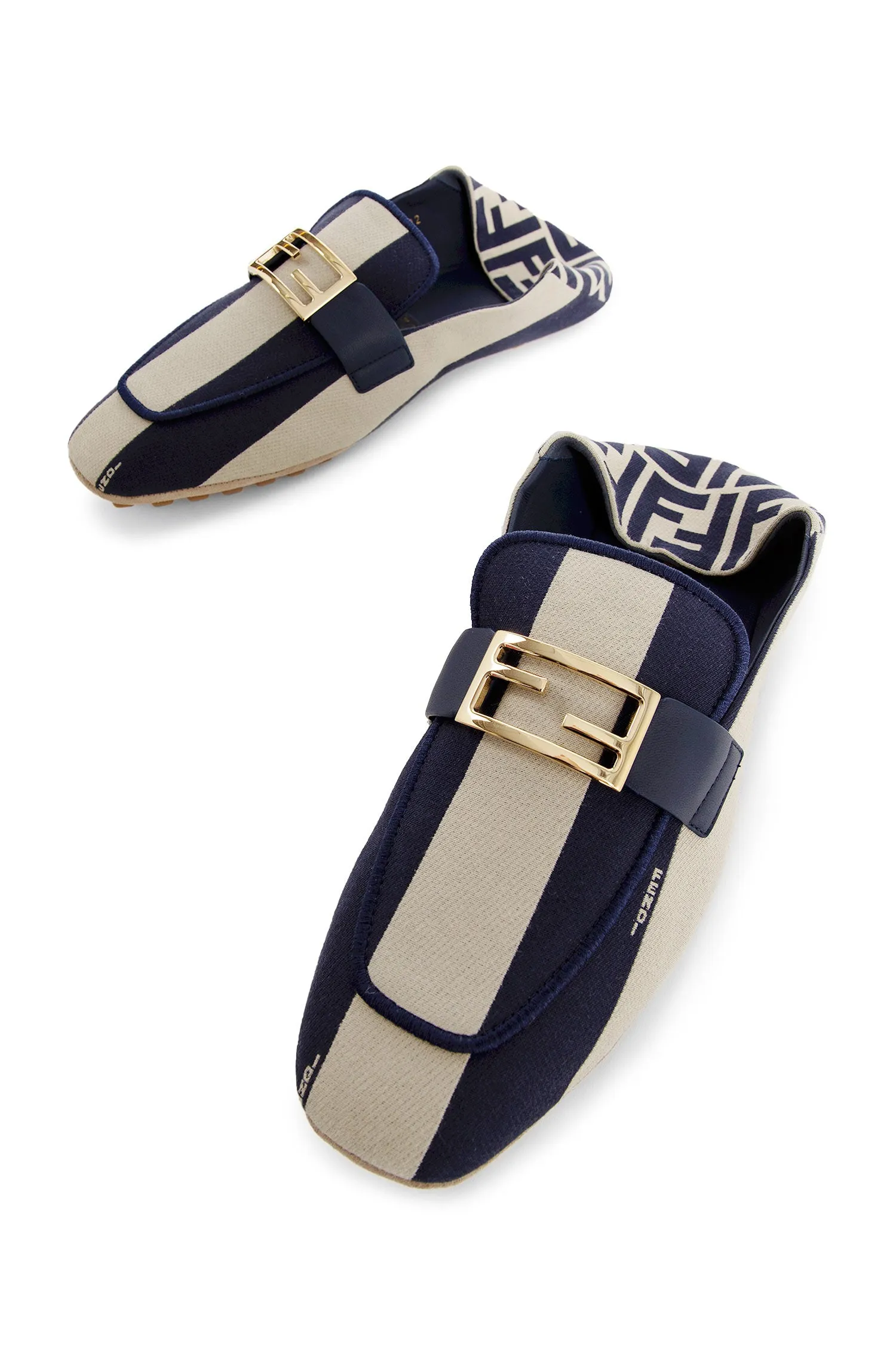 FENDI WOMAN BLUE FLATS