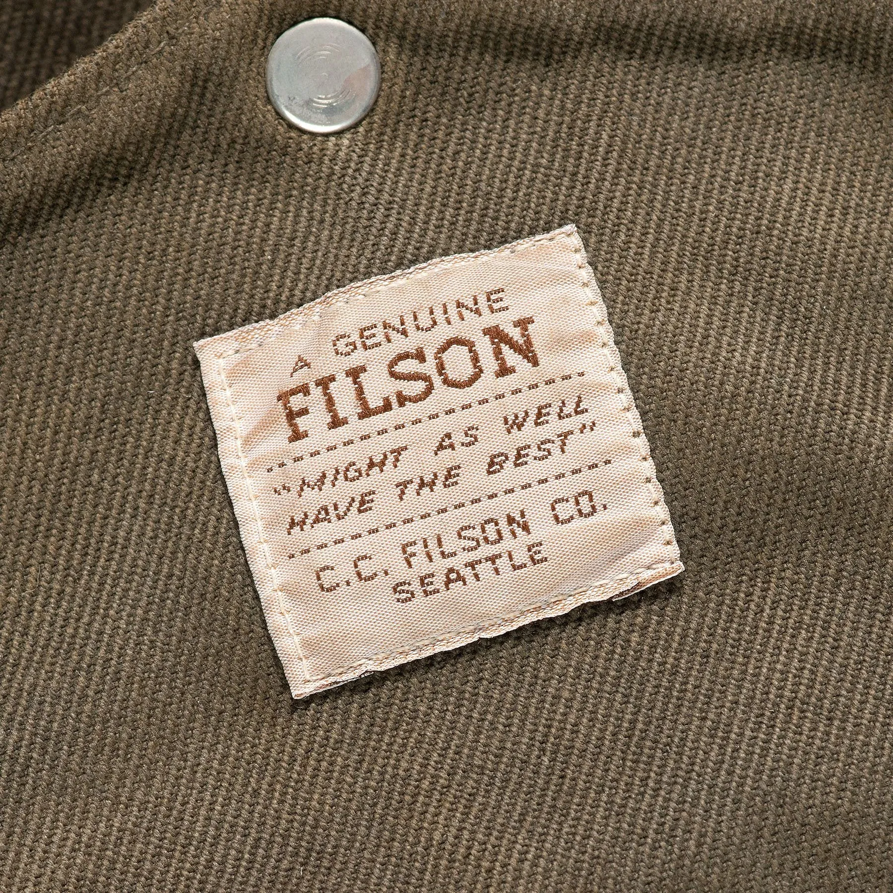 FILSON RUGGED TWILL PADDED COMPUTER BAG