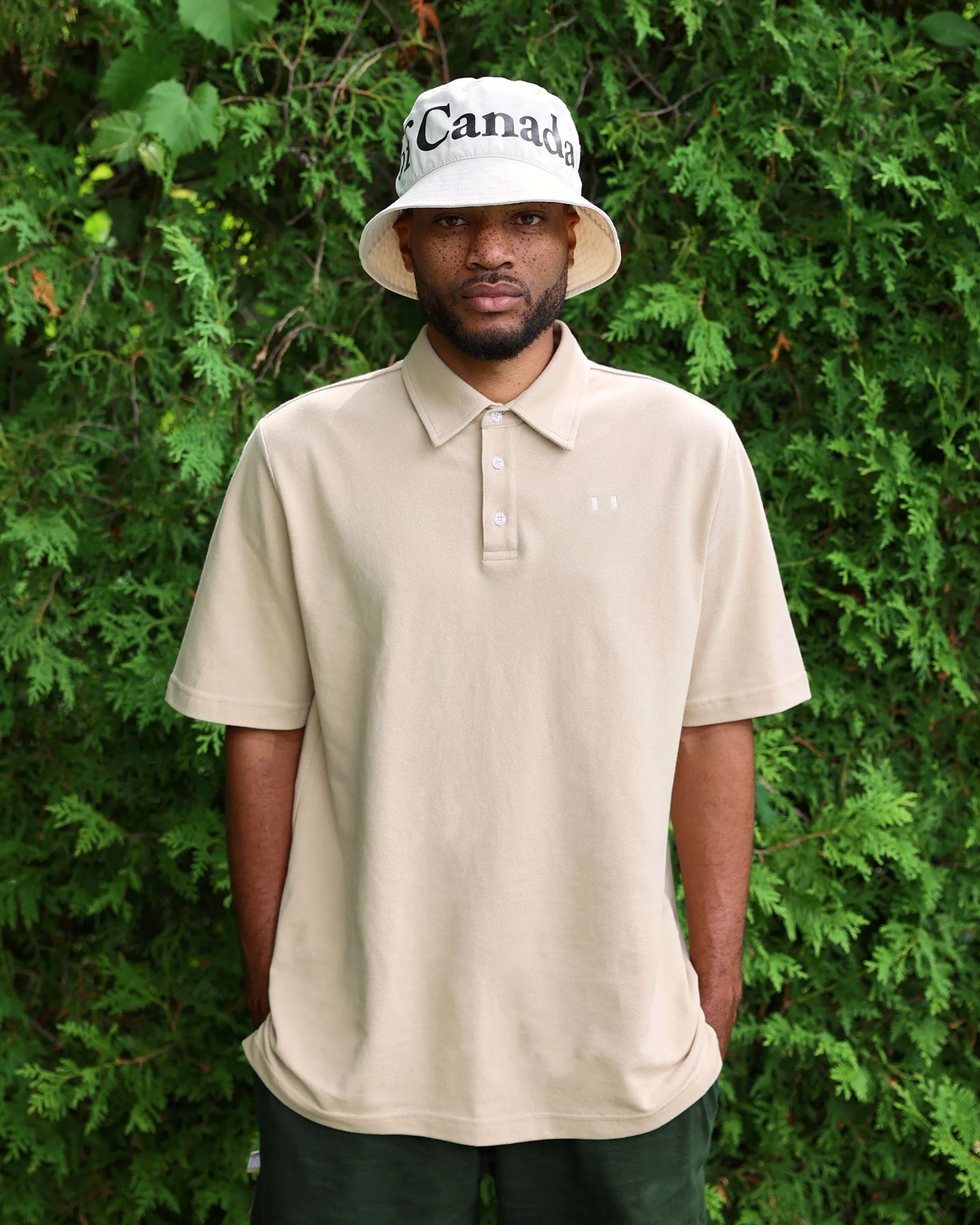 Flag Polo Shirt Desert - Unisex