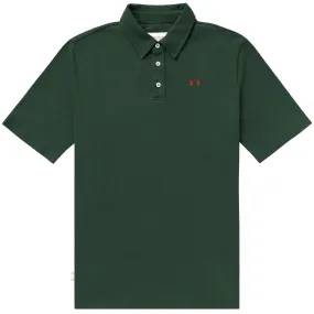 Flag Polo Shirt Evergreen - Unisex