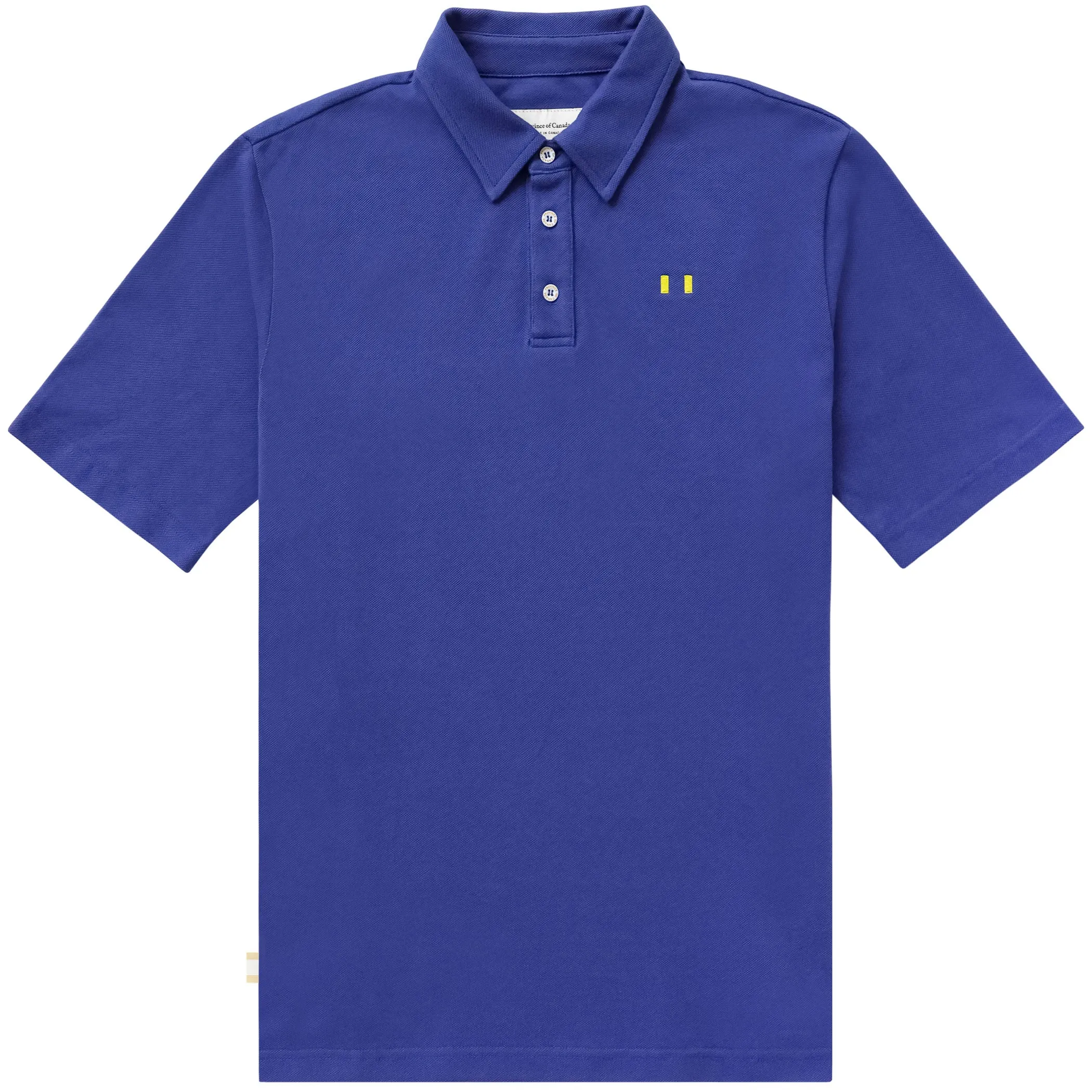 Flag Polo Shirt Royal - Unisex