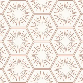 Hello Sunshine Autumn Bronze Peel and Stick Wallpaper