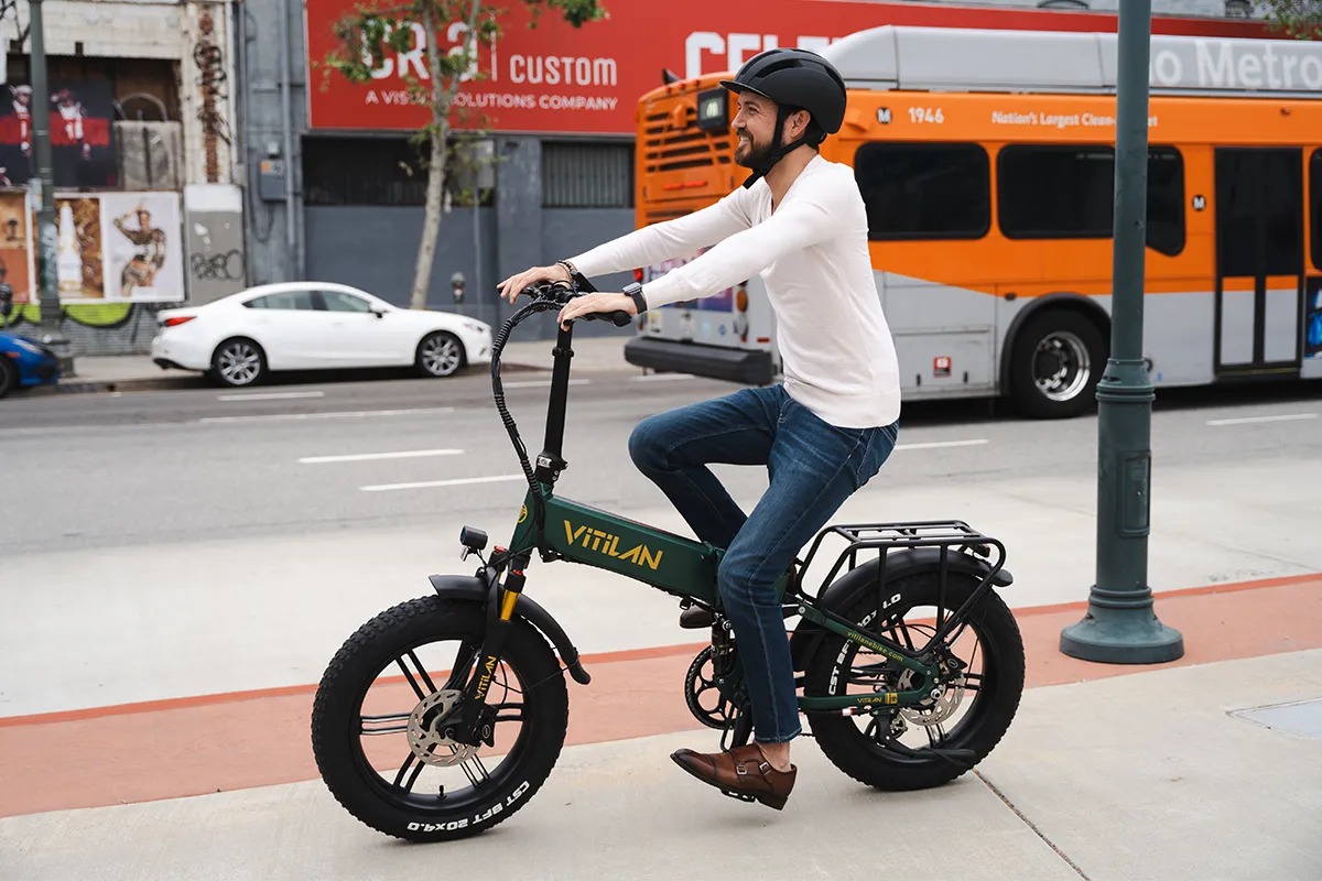 I7 Pro Folding Full Suspension Electric Bike