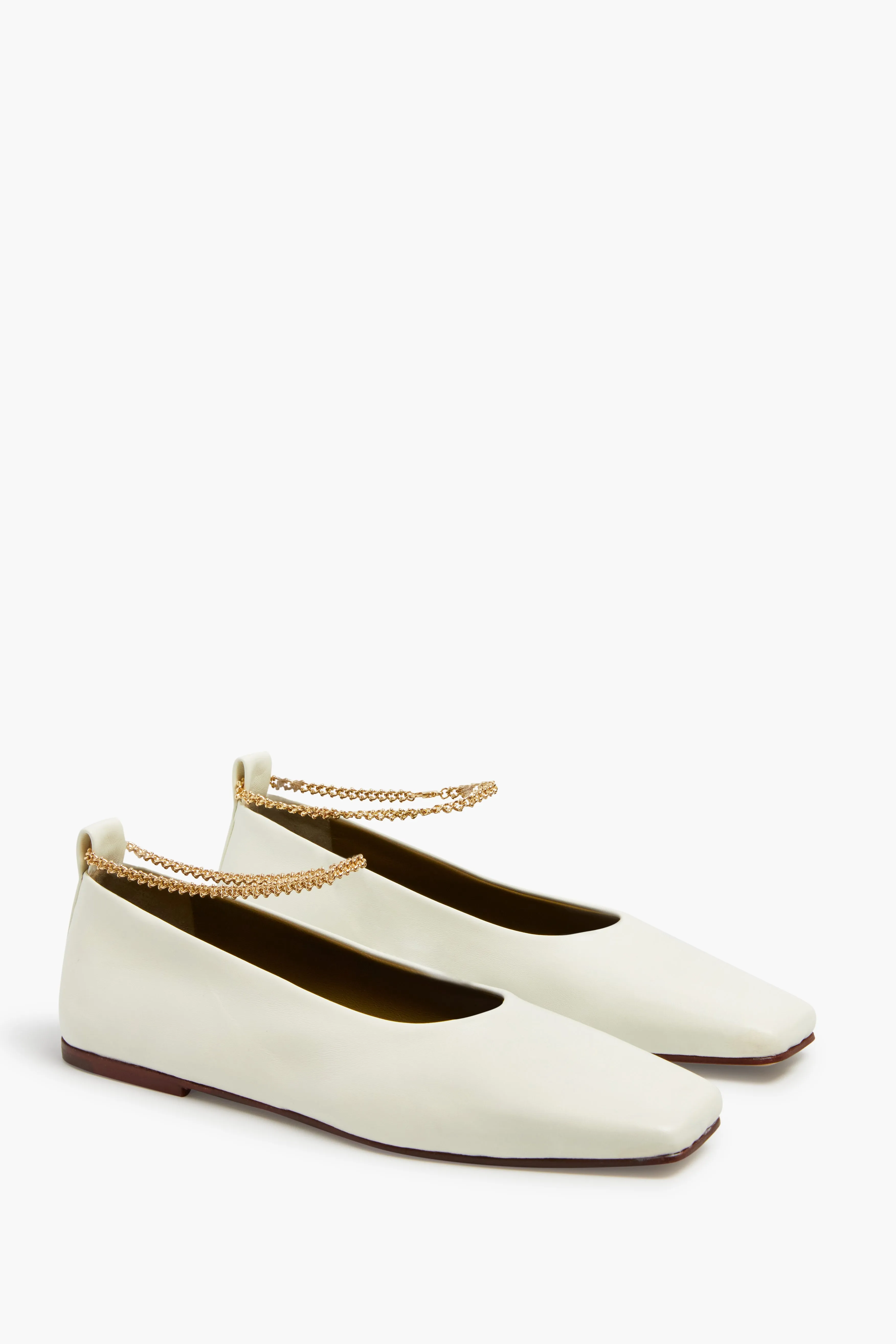 Ivory Augusta Ballet Flats