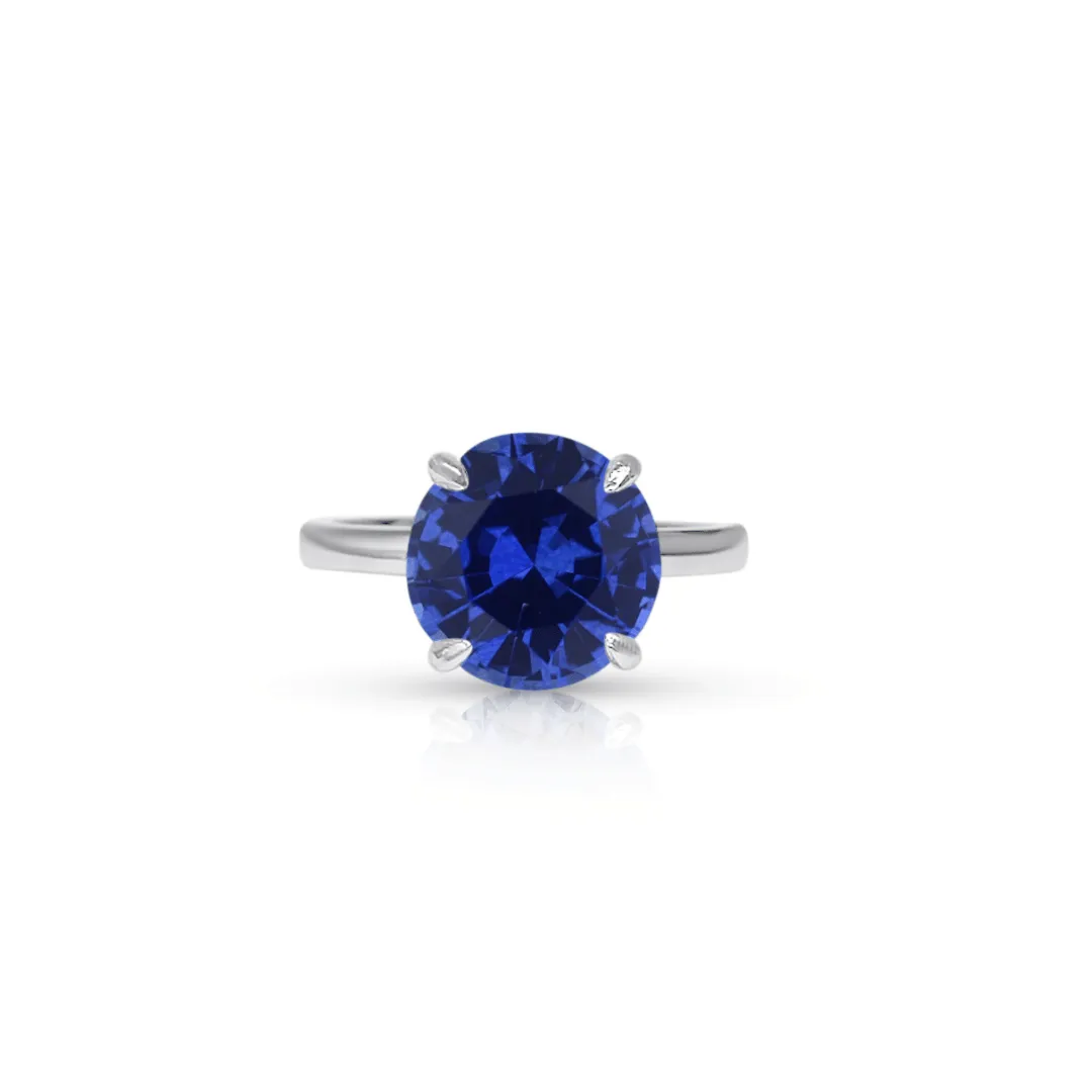 JUANITA BLUE SAPPHIRE RING