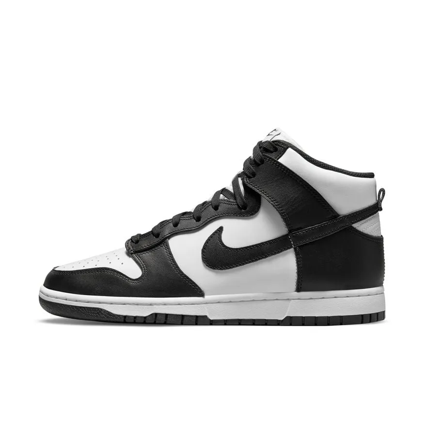 Men's Nike Dunk High Retro - WHITE/BLACK-TOTAL ORANGE