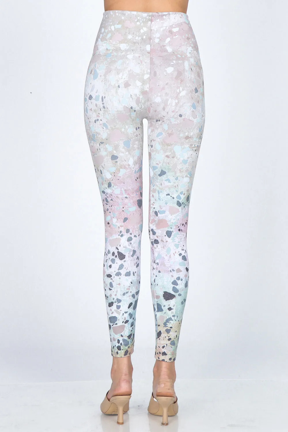 Multicolor Terrazzo Leggings