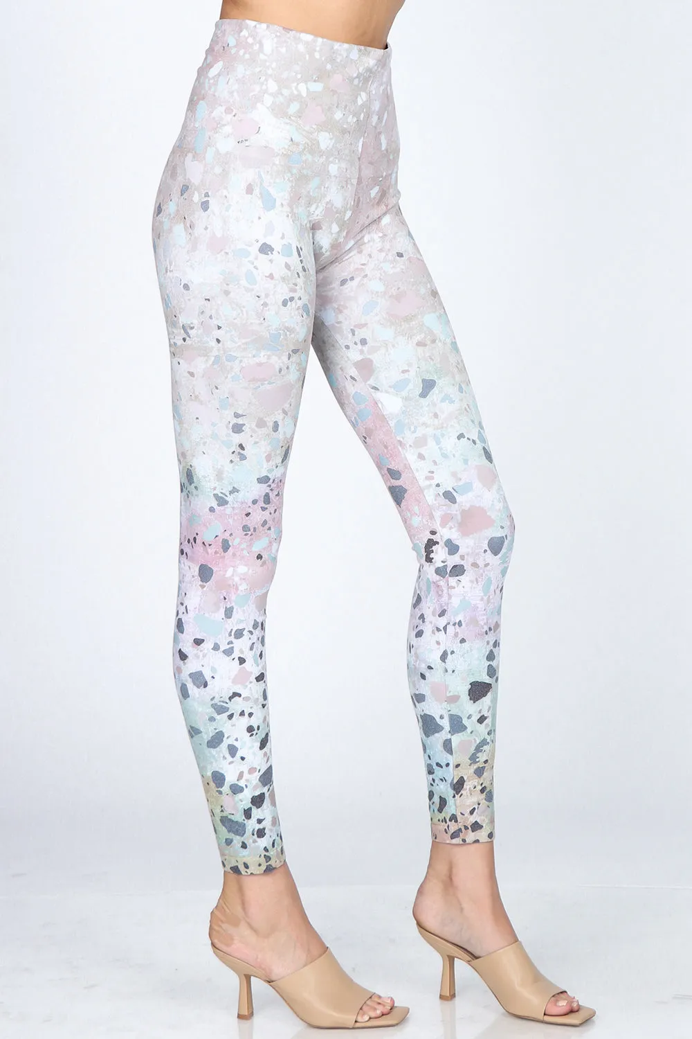 Multicolor Terrazzo Leggings